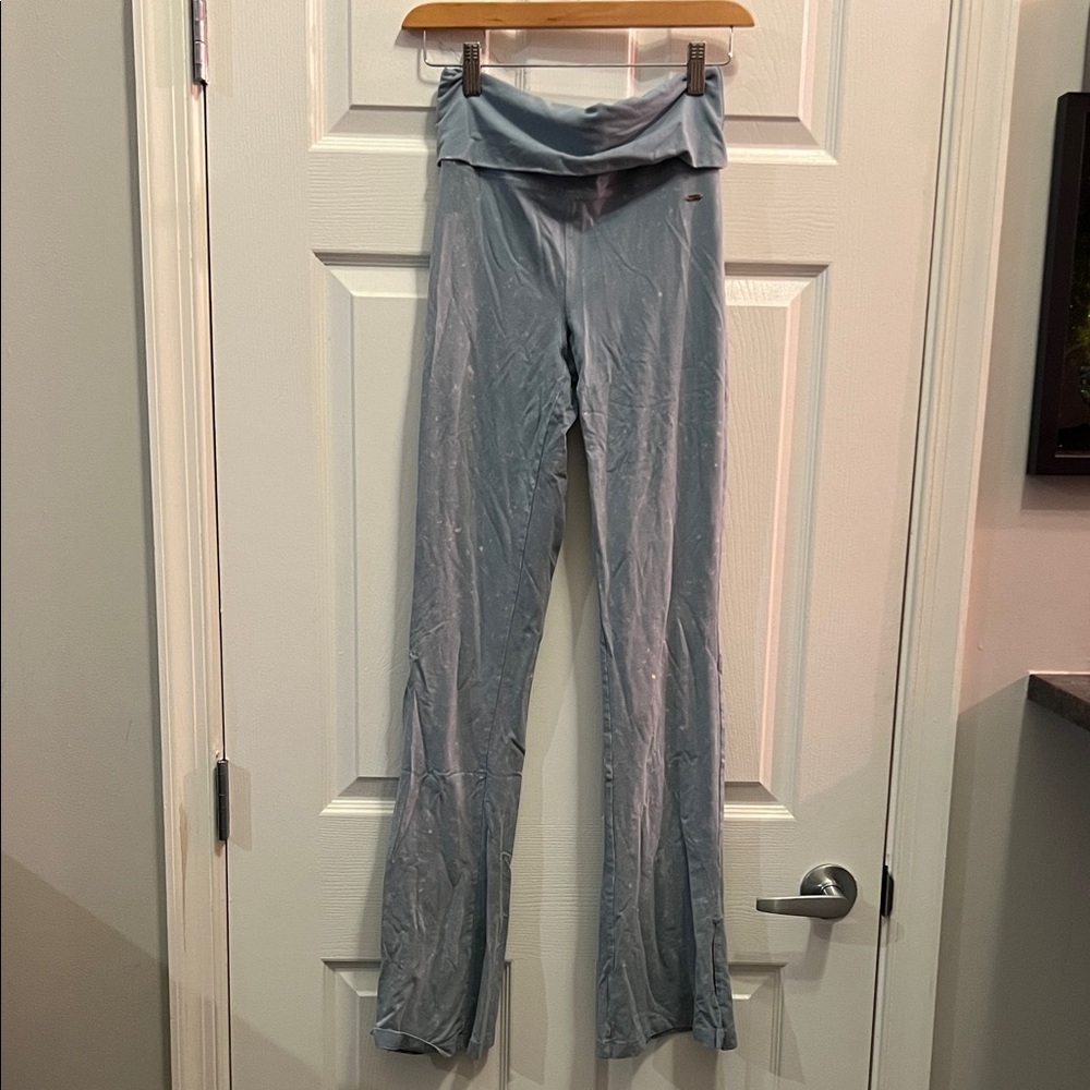 Victoria's Secret Light Blue Flare Pants